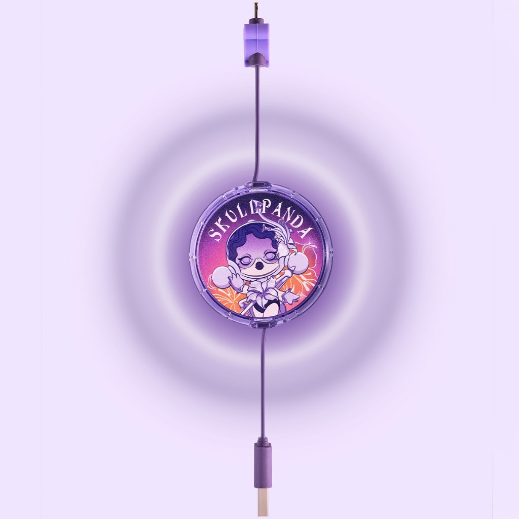 SKULLPANDA THE SOUND CABLE สายชาร์จ กล่องสุ่ม ลุ้น SECRET [POP MART]