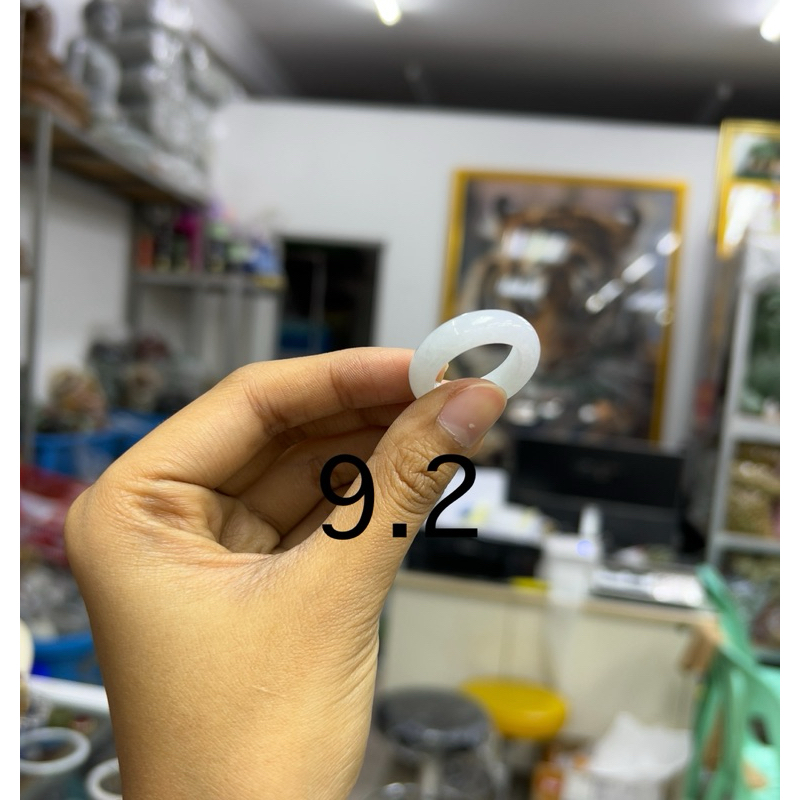 แหวนหยกเจไดต์ หน้าเล็ก เนื้อสวยมากกกกก - รูปที่ 3