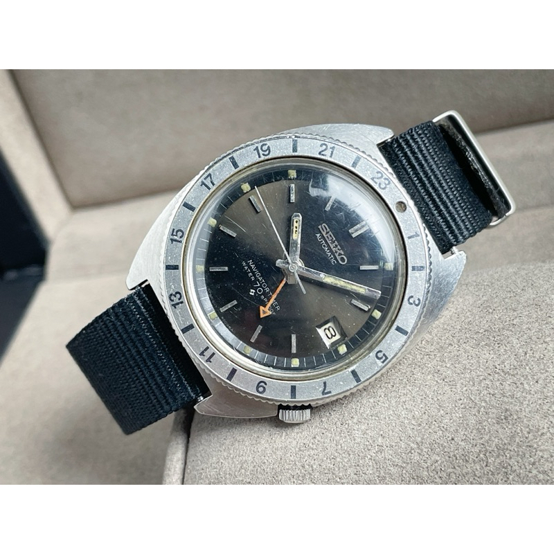 Seiko Navigator Timer GMT Vintage 6117-8000