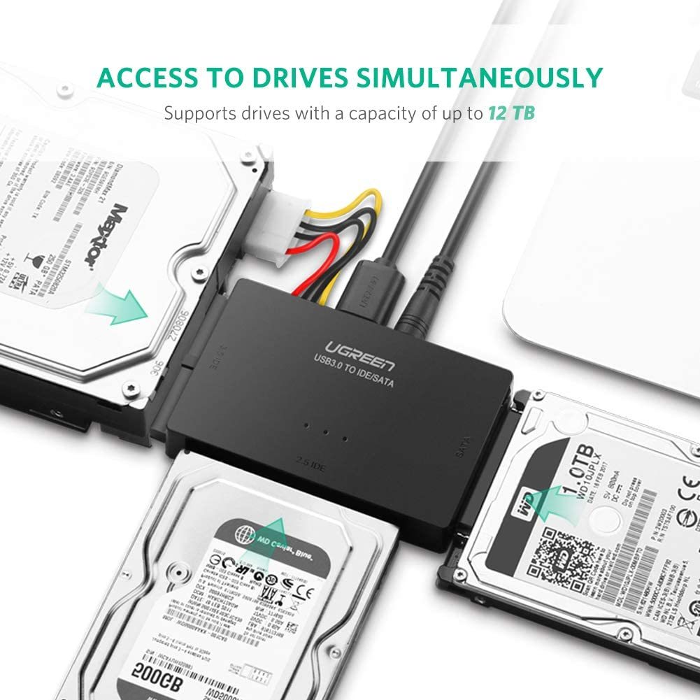UGREEN  รุ่น 30353 USB 3.0 to SATA & IDE Converter