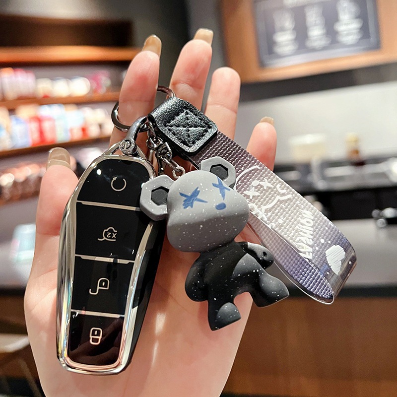 พร้อมส่งในไทย เคสกุญแจรีโมทรถ BYD Seal / atto3 / Dolphin / Sealion6,7 รุ่น BEARS