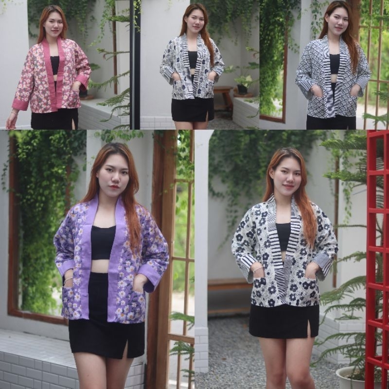 (สินค้าพร้อมส่ง)เสื้อคลุม ผ้าฝ้ายเชียงใหม่ ฟรีไซส์ แขนยาว มีบริการเก็บปลายทาง เสื้อพื้นเมือง