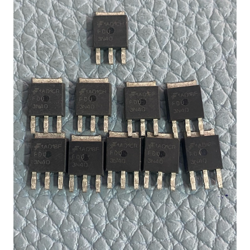 FDU3N40 แท้ MOSFET 3A400V-TO252-N-CH (ราคาต่อชิ้น)มีพร้อมส่งในไทย