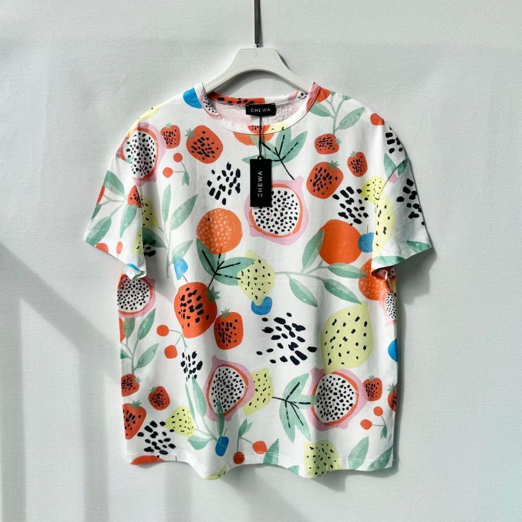 Chewa Art Tees - เสื้อยืด ผ้า Cotton เกรดเฉพาะสำหรับ Digital Printing - 8166