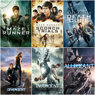 USB Flash Drive ไฟล์หนัง The Maze Runner & Divergent พากย์ไท…