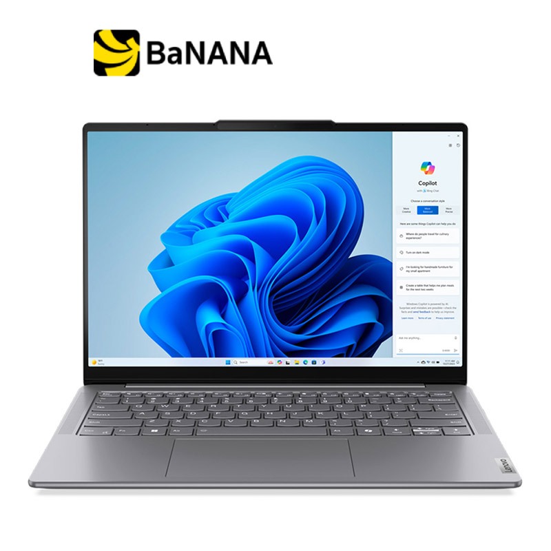 โน๊ตบุ๊ค Lenovo Yoga Slim 7 14IMH9-83CV002RTA Luna Grey by Banana IT