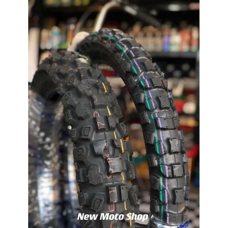 ยาง IRC ขอบ 21/18 รุ่น GP-610F & GP-610 R ยางกึ่งวิบาก เหมาะสำหรับถนนดำ ทางฝุ่น