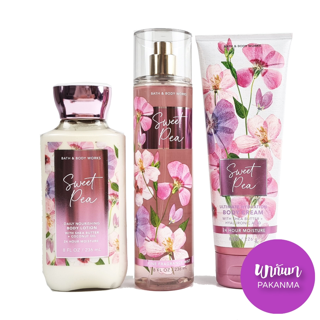 Bath and Body works Sweet Pea บาธแอนด์บอดี้ เวิร์ก กลิ่น สวีทพีร์