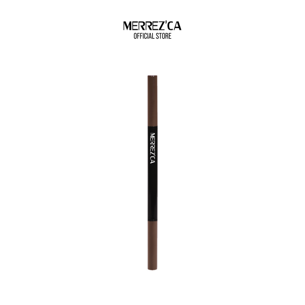 Merrezca Slim Line Eyebrow Pencil ดินสอเขียนคิ้วขนาดเล็กพกพาง่าย หัวดินสอเพียง 1.5 mm