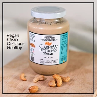 เนยเม็ดมะม่วงหิมพานต์ Cashew Butter 100% | Best Price & Fast Shipping | 220-450g | Three Angels Brand