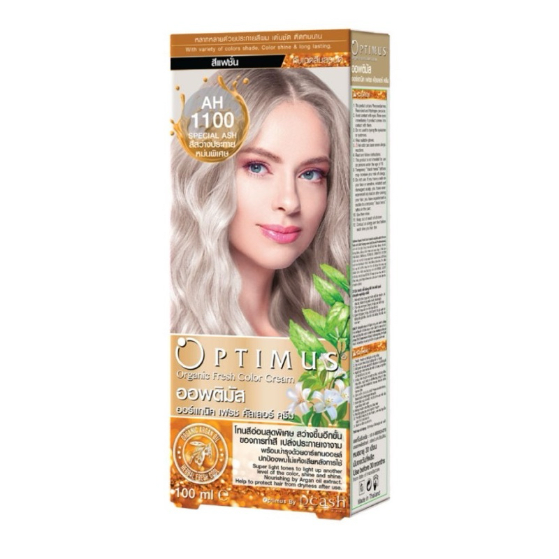 (สีใหม่) ดีแคช ออพติมัส คัลเลอร์ ครีม 100 มล.Dcash optimus color cream 100 ml.
