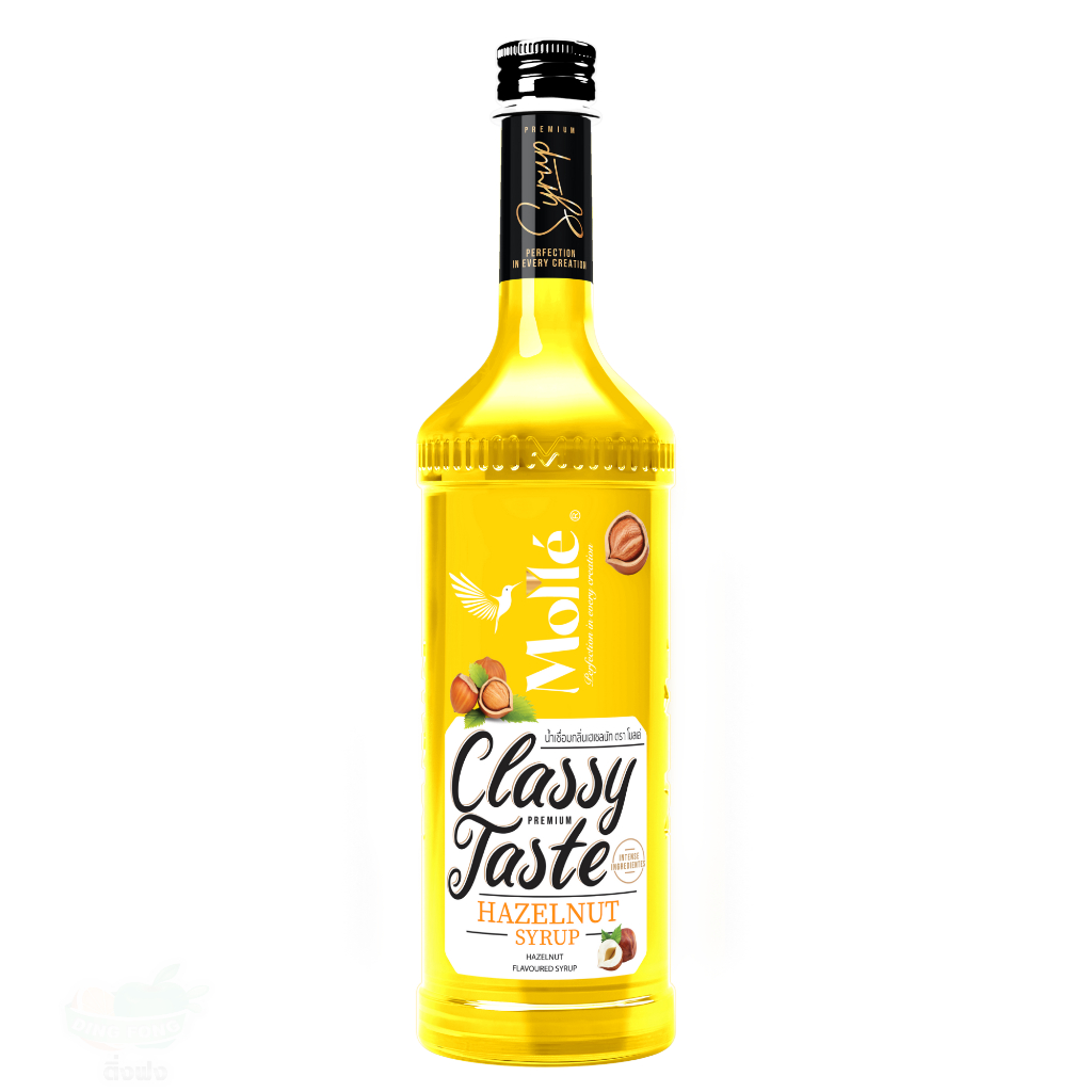 น้ำเชื่อมกลิ่น เฮเซลนัท ตราโมลเล่ Molle Syrup Hazelnut 710ml