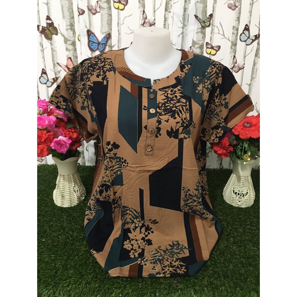 เสื้อผ้าสปัน เนื้อผ้าพริ้ว สวมใส่เย็นสบาย ไม่ร้อน รุ่น897-898ขนาดฟรีไซส์