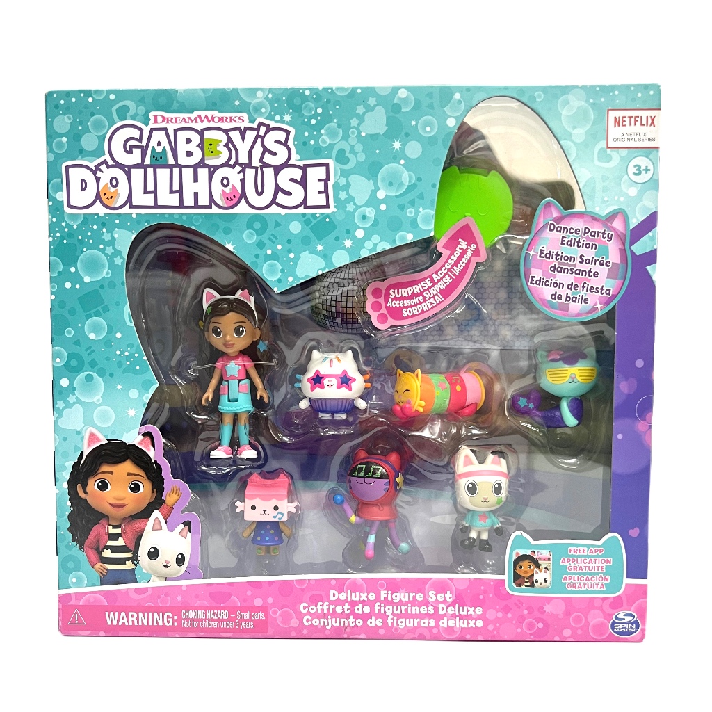 Gabby’s Doll House Gabby Dance Deluxe Figure Set ชุดรวมฟิกเกอร์