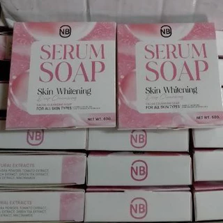 สบู่เซรั่ม SERUM SOAP สบู่ผักครูเบียร์ เเค่ฟอกก็เหมือนได้ทาเซรั่ม ของแท้100%(แพคเกตใหม่ก้อนเขียว)