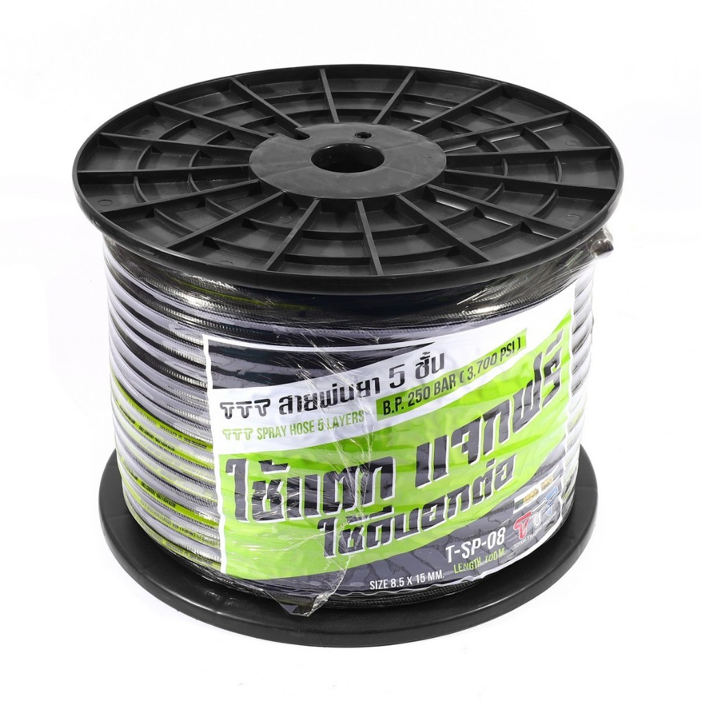 สายพ่นยา 5 ชั้น 5/16" 100 เมตร TSP08-100