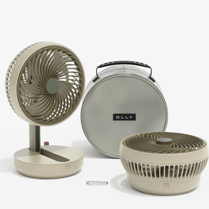 [Olly] Outdoor BLDC Foldable Table Fan: พัดลมขนาดเล็ก พกพา ยอดนิยมในเกาหลี
