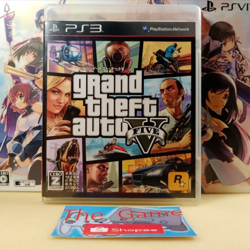 (Ps3)​เเผ่น​เกมส์​ Ps3​ ​(English​Subs)​ Grand Theft Auto V​ (G T A V)​ Zone2