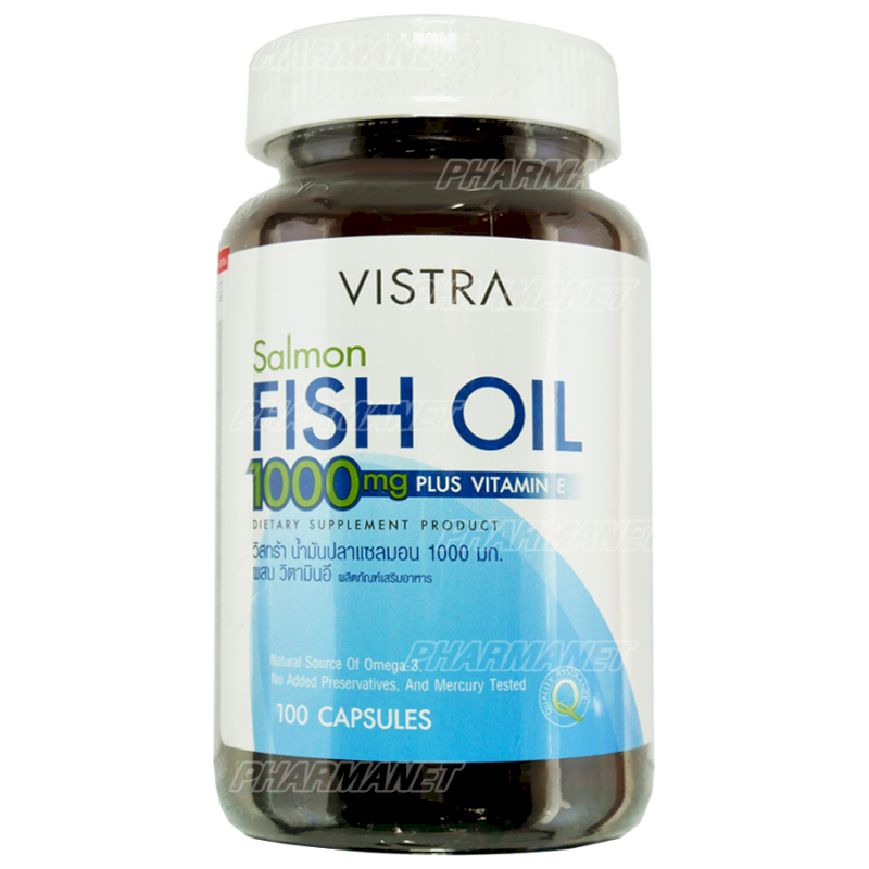 VISTRA SALMON FISH OIL CAP 100'S