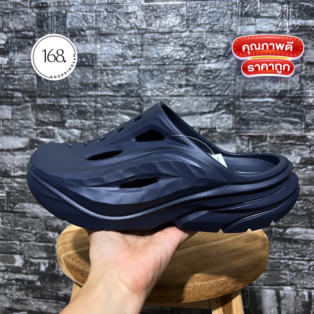 รองเท้าแตะ ผู้ชาย Hoka 2024 ใส่สบายสำหรับ วัสดุผลิตจากยางแท้100% Size M7-M11