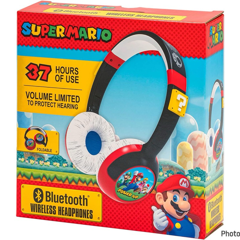 หูฟังไร้สาย eKids Super Mario Wireless Bluetooth Portable Kids