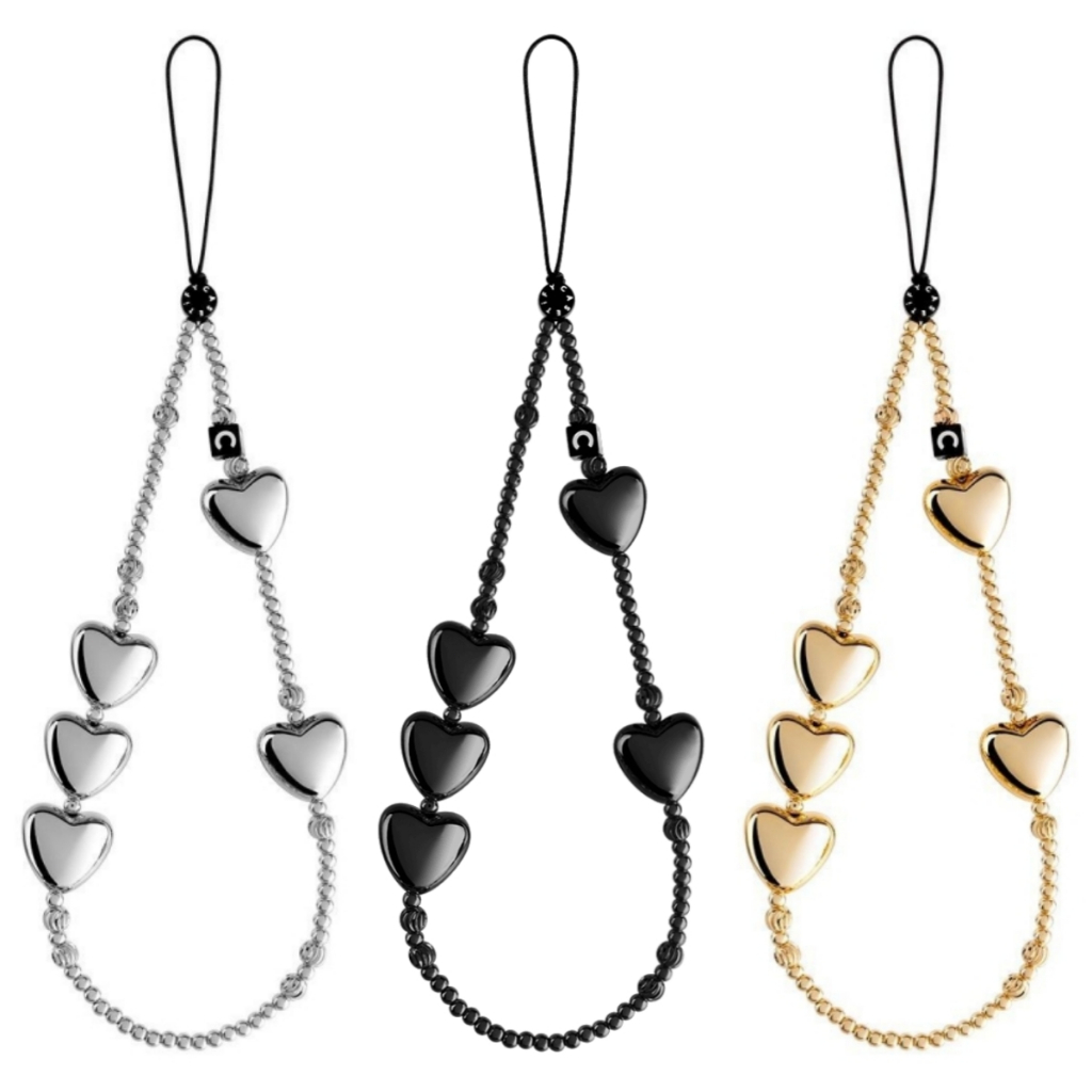 CASETiFY Midnight/Sunset Pearl Mobile Phone Hanging Rope Gold Shuo/Star Diamond Love Chain Advanced Sense Creative Niche