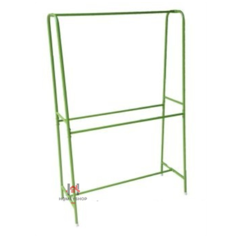 ราวแขวนผ้า ราวอเนกประสงค์ ราวตากผ้า ทรง A-4 🏆แข็งแรง ทนทาน 🏆เคลื่อนย้ายสะดวก hs99