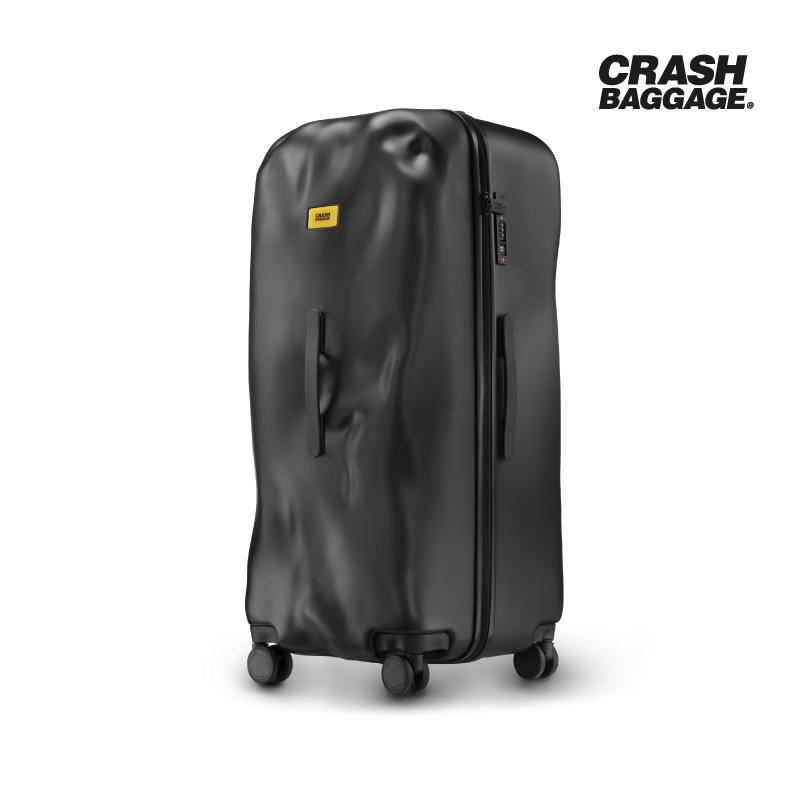 CRASH BAGGAGE กระเป๋าเดินทาง รุ่น TRUNK สีดำ ขนาด 32.3" รับประกัน 5 ปี