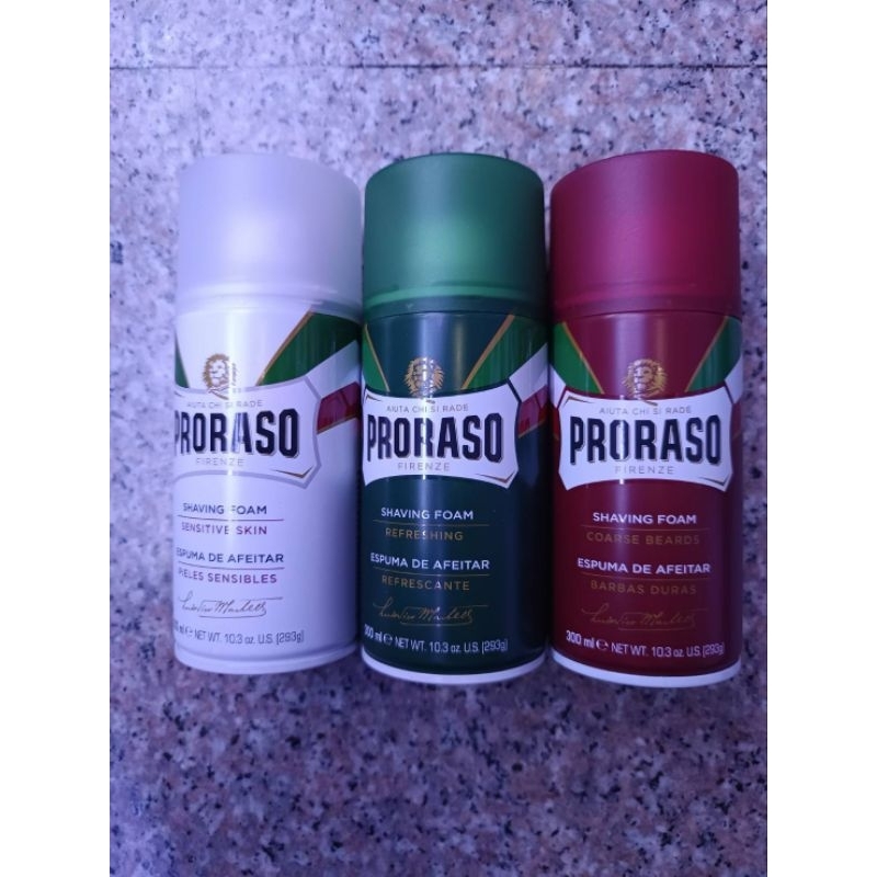 Proraso Shaving Foam Nourishing 300ML.