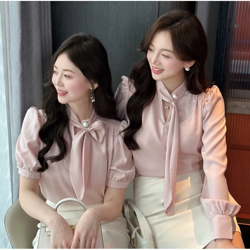 เสื้อทำงานแขนสั้น ผ้าดี