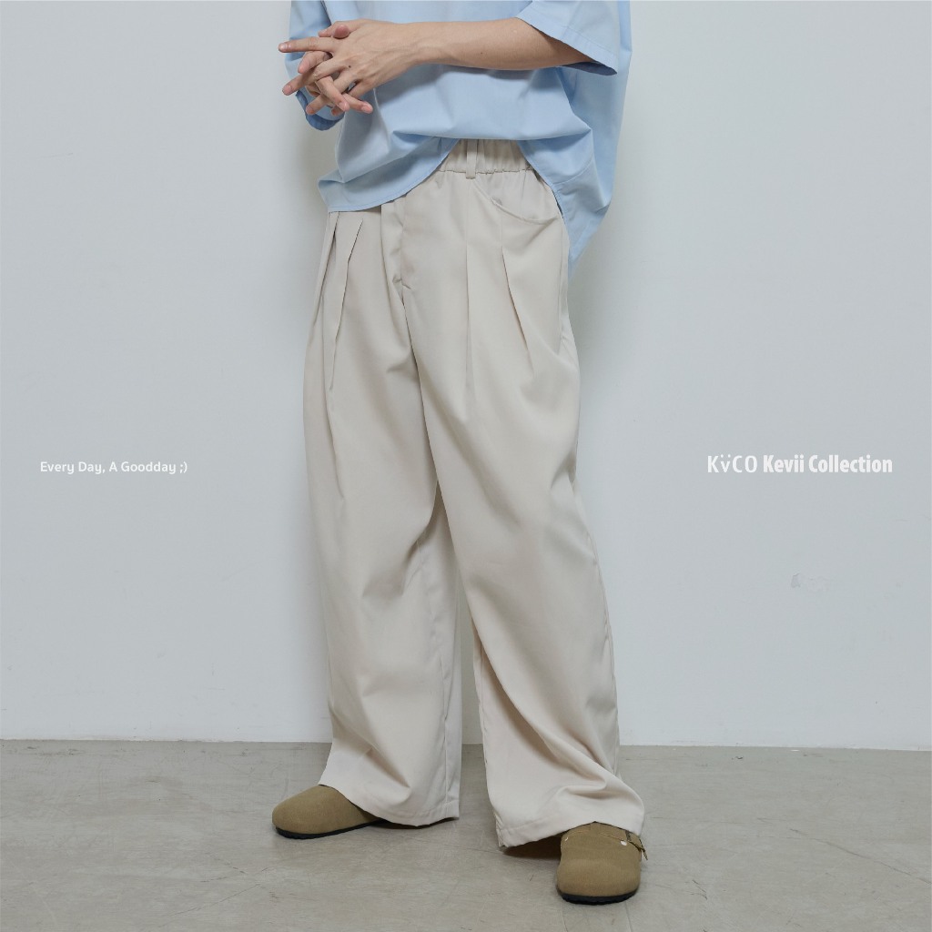 KvCO 219 ZCN Pleats Pants - Kevii Collection