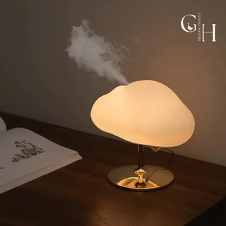 Goose Hours เครื่องกระจายความชื้นในอากาศ เครื่องพ่นไอน้ำ Cloud Humidifier 270ml Essential Oil Diffuser LED Night Light