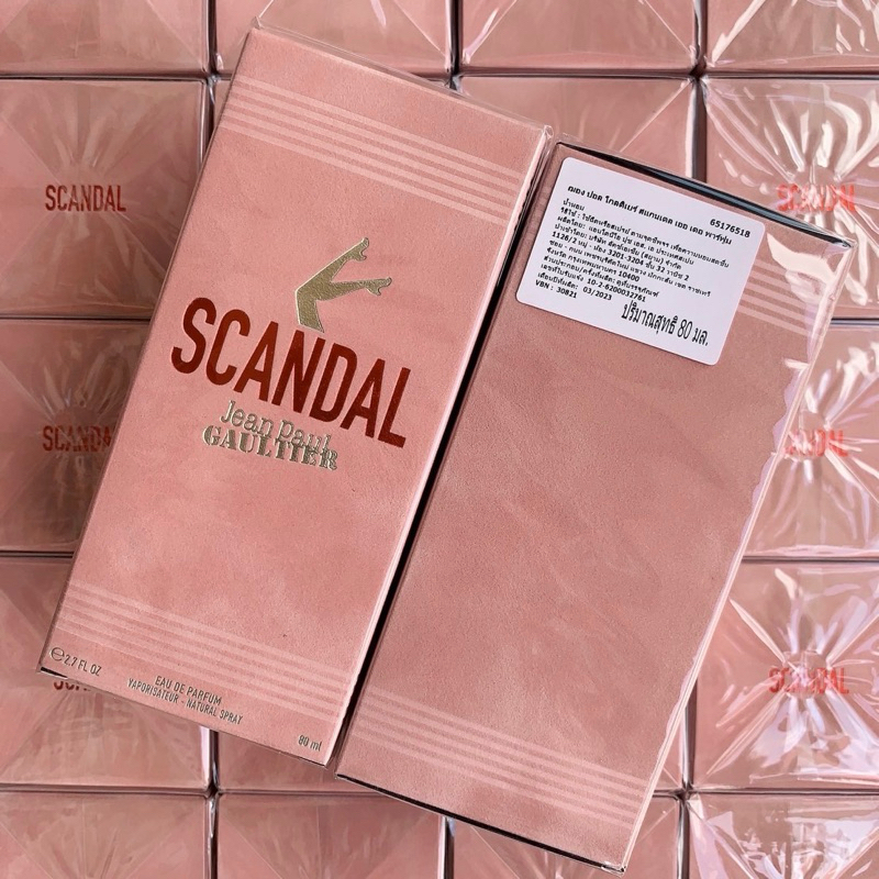 รุ่นนี้หายไปนานมากเลยนะคะ หายาก ราคาดีงามมากjean paul gaultier scandal edp 80ml.