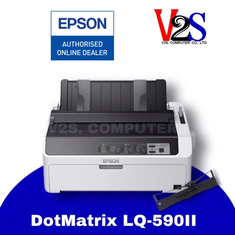 PRINTER เครื่องพิมพ์ Epson LQ-590II DOT MATRIX ประกันศูนย์