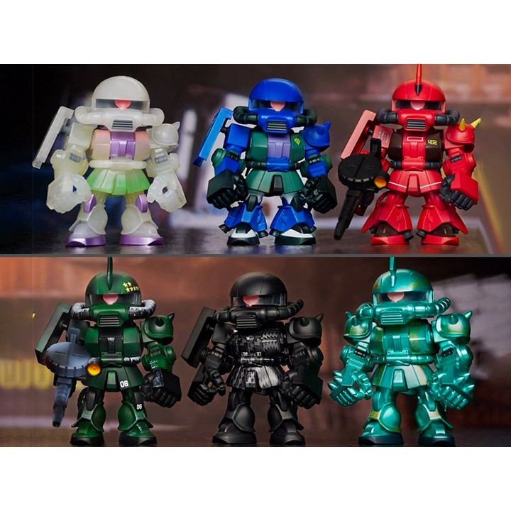 ( Box of 8 PCS ) QMSV mini Zaku-II Vol.2