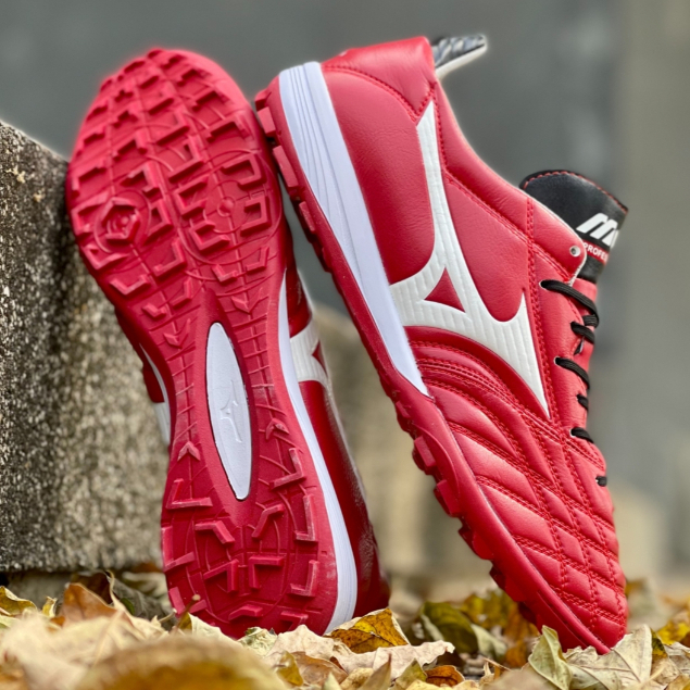 รองเท้า ฟุตบอล มิซูโน่ Mizuno นก ร้อยปุ่ม 100 ปุ่ม ถ่ายจากสินค้าจริง ใส่ไม่ได้เปลี่ยนได้ แถม ฟรี ถุงผ้า + ดันทรง + กล่อง