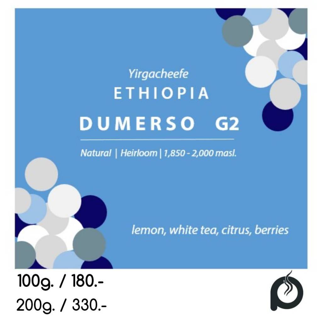 Ethiopia Yirgacheffe Dumerso G2 (Natural) 100g / 200g