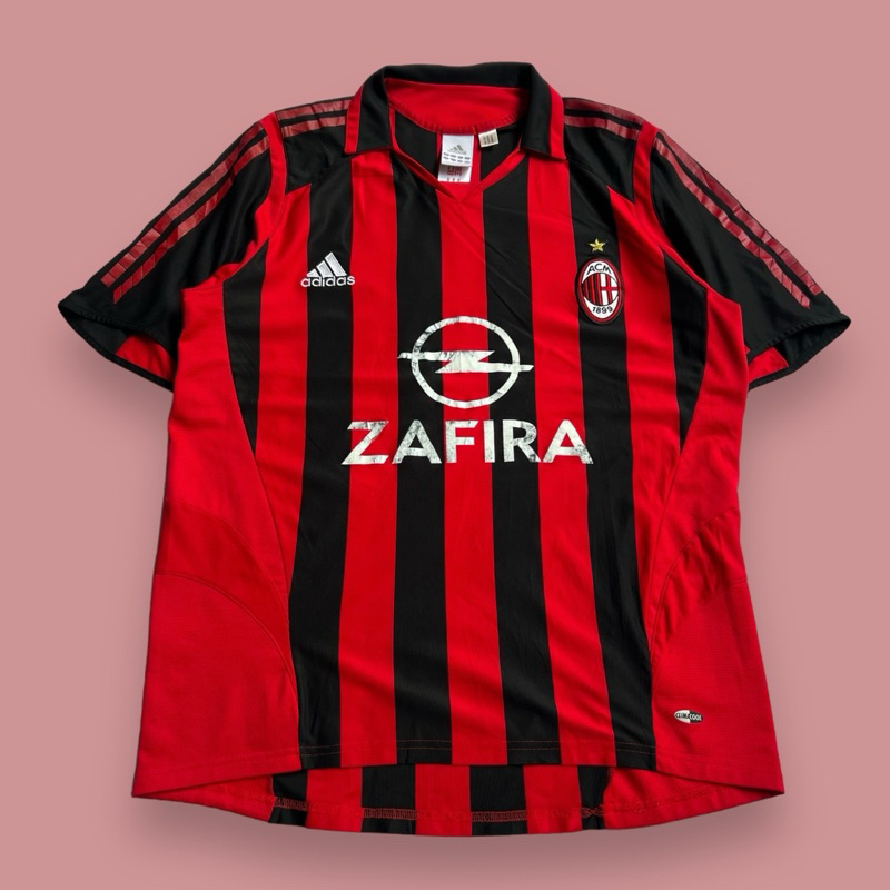 เสื้อบอลมือสองของแท้ ทีมAC MILAN 2005/06
