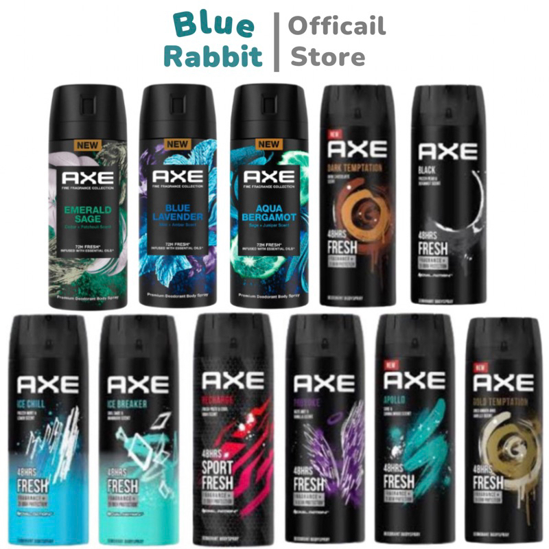 [50g./135g.] AXE spray แอ๊กซ์ สเปรย์ สเปรย์ระงับกลิ่น สเปรย์น้ำหอมระงับกลิ่นกาย ดับกลิ่น (เลือกกลิ่น