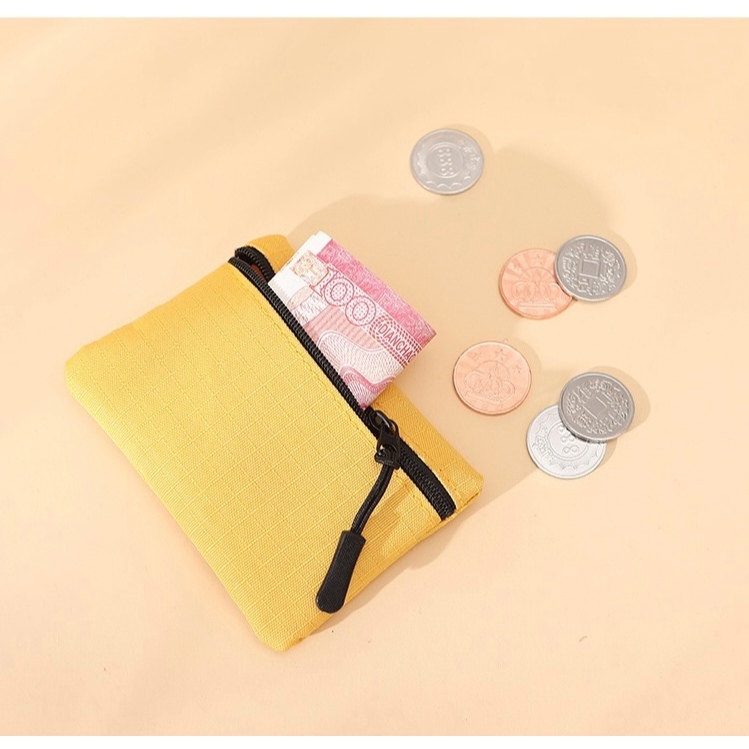 กระเป๋าตังค์ใบเล็ก-มีซิปด้วยใส่เหรียญได้-มีหลายสีให้เลือกสี G584 - รูปที่ 3