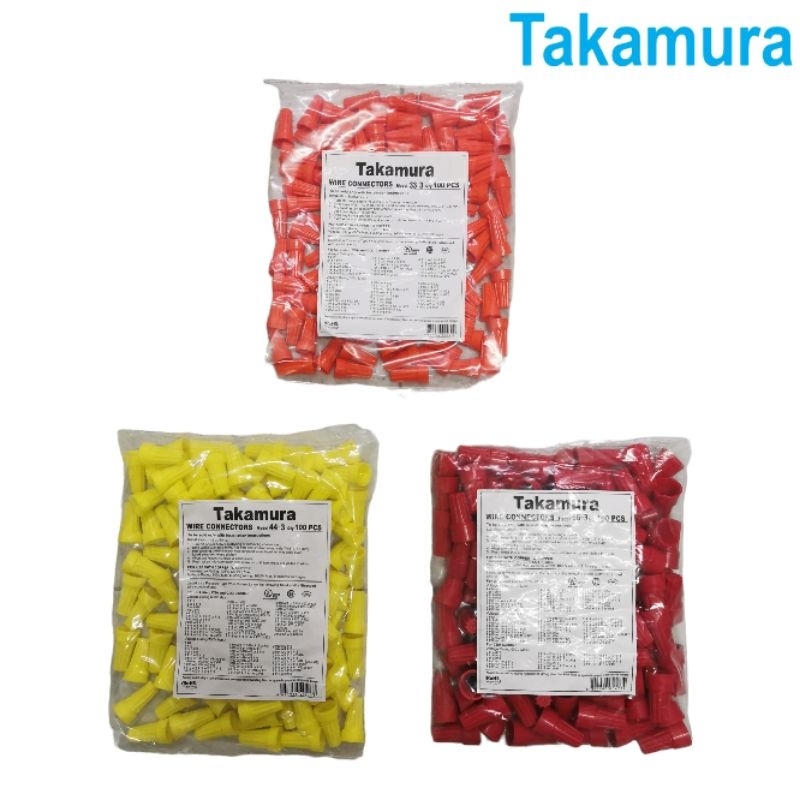 Takamura วายนัท วายนัทส้ม วายนัทเหลือง วายนัทแดง (100 ตัว)