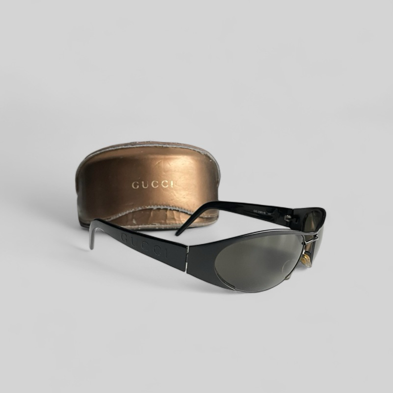 Gucci Sport/biker sunglasses with box unisex