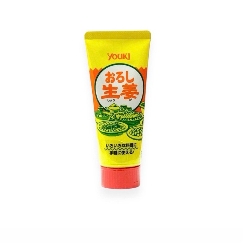 ขิงบดปรุงรส แบรนด์ YOUKI หลอด 80 กรัม / YOUKI OROSHI SHOGA /YOUKI Ginger patse 80 g MADE IN JAPAN