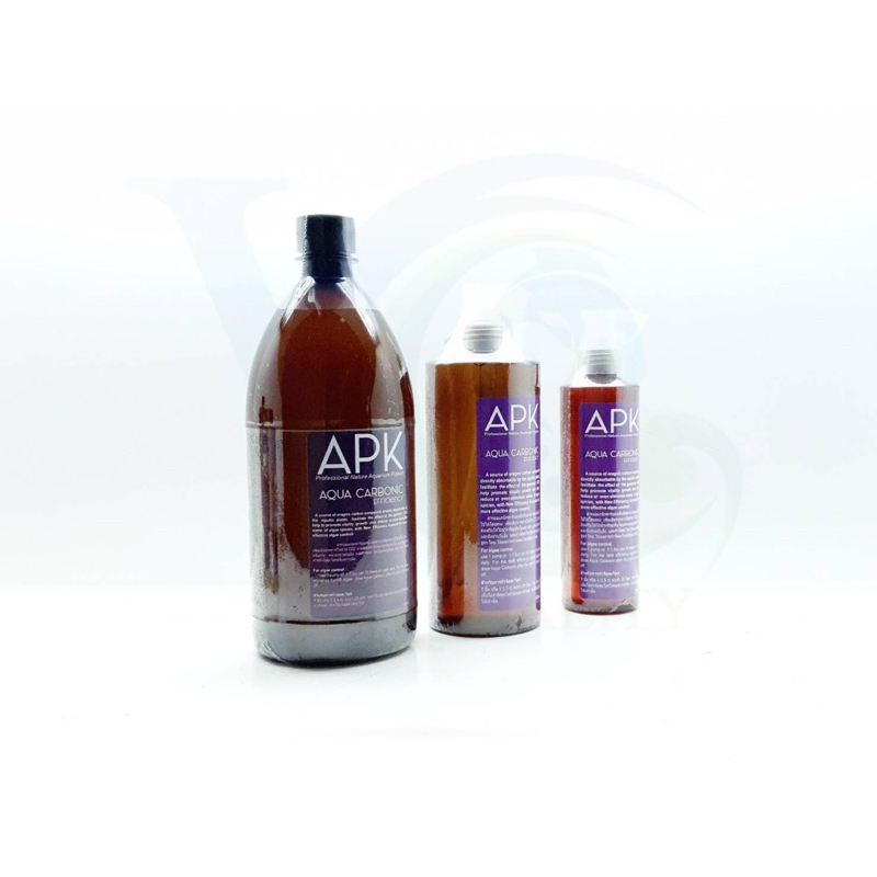 APK-AQUA CARBONIC (คาร์บอนน้ำ,กำจัดตะไคร่ขนดำ+บำรุงไม้น้ำ)