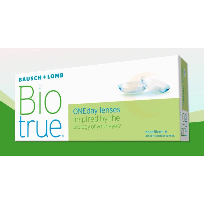 [แบ่งขายถูกๆ]คอนแทคเลนส์รายวัน Bausch & Lomb รุ่น Biotrue Oneday คู่ละ 45 บาท ค่าสายตา 1.75 และ 3.00