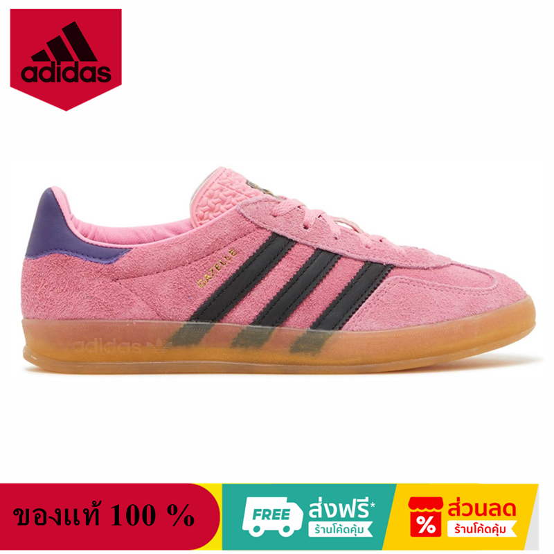 adidas Gazelle Indoor Bliss Pink Purple IE7002 รองเท้าผ้าใบ