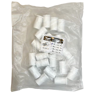 Eagle ข้อต่อตรง ข้อโค้ง คอนเน็คเตอร์ กิ๊ปก้ามปู สำหรับท่อ PVC สีขาว อีเกิ้ล 16มิล 20มิล 25มิล 32มิล