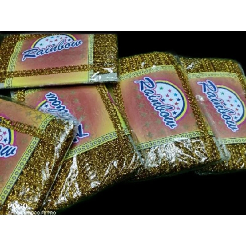 ริบบิ้น Cyc Ranbow ยาว 25 เมตร ลายโค้งครึ่งวงกลม กว้าง 1 CM