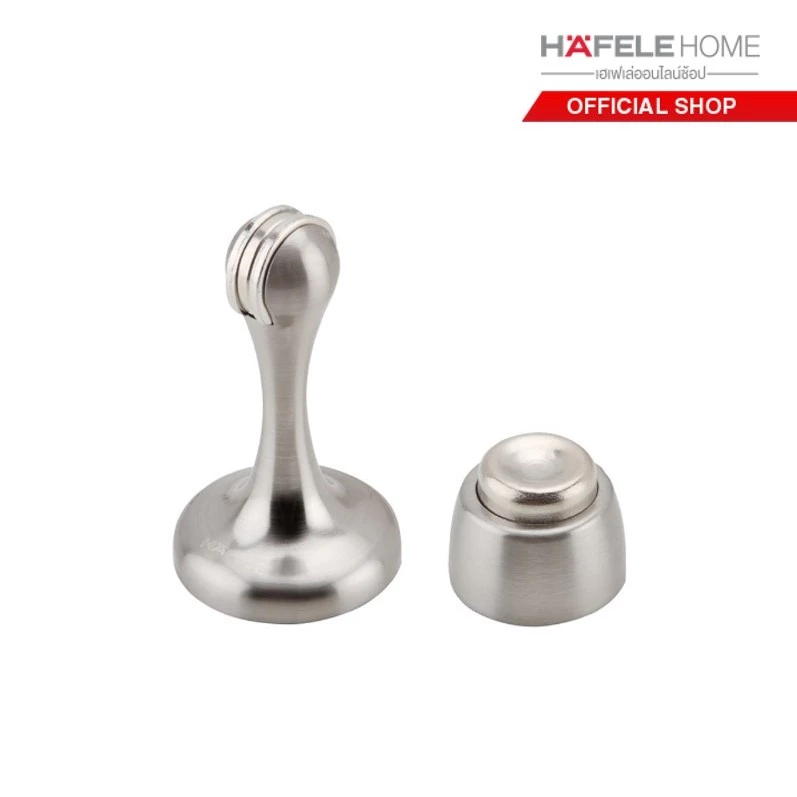 HAFELE กันชนประตูแม่เหล็ก ซิงค์อัลลอยด์ - ZINC ALLOY MAGNETIC DOOR STOPPER