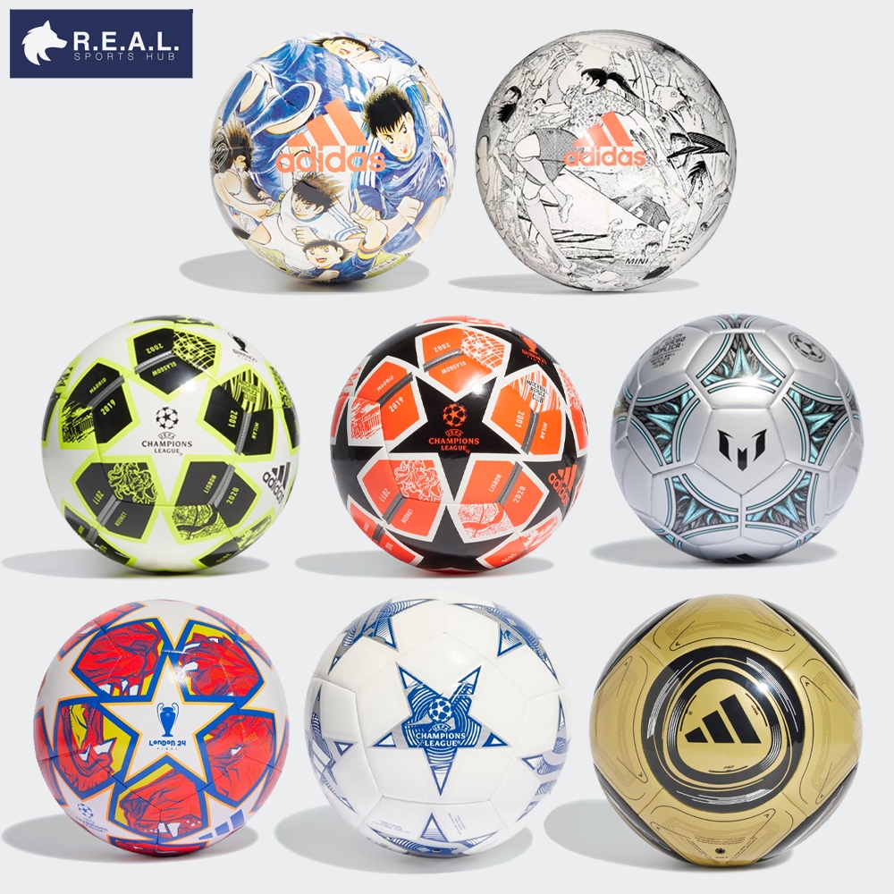 ลูกฟุตบอล Adidas รุ่น CAPTAIN TSUBASA / FINALE 21 20TH ANNIVERSARY / UCL 23/24 GROUP STAGE / MESSI C